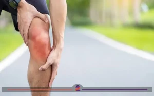 بی حسی در زانو در حال پیاده روی