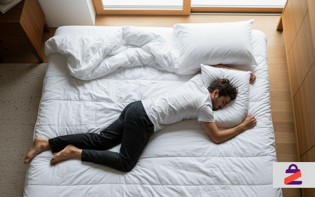 نحوه خوابیدن اشتباه با تنگی کانال نخاعی