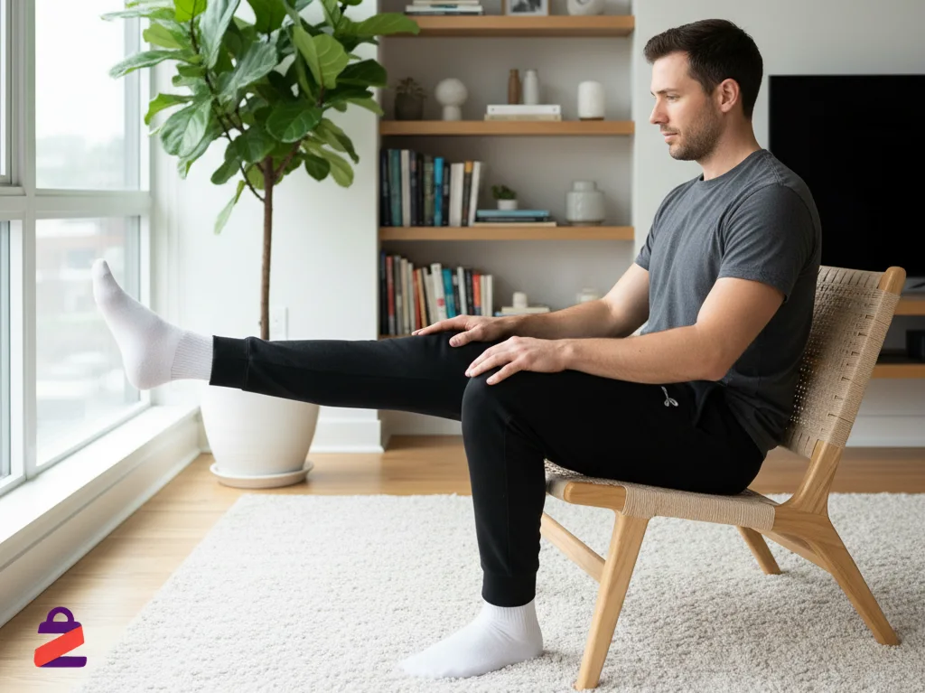 تمرینات کششی زانو