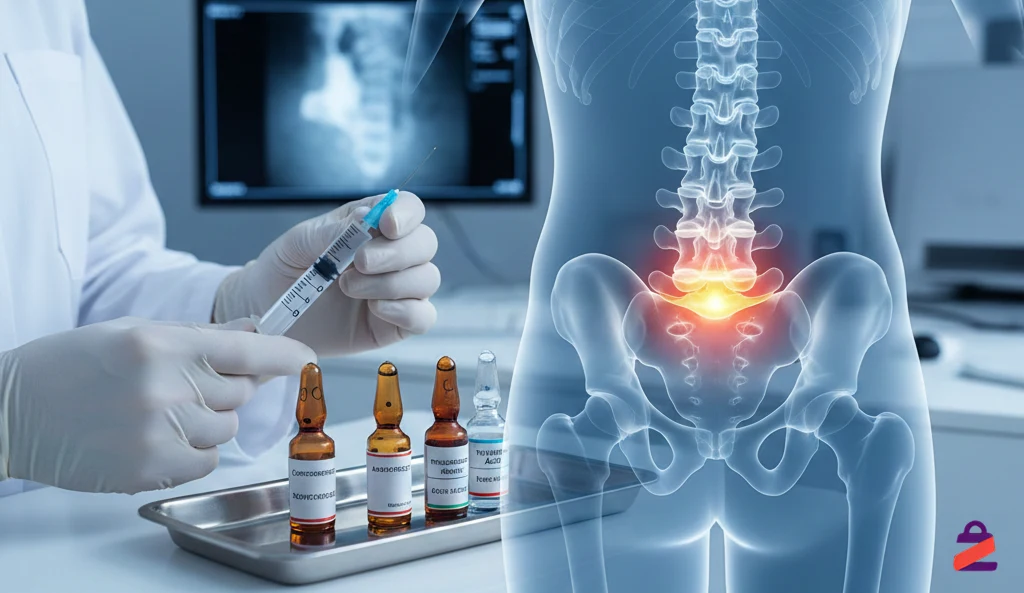 انواع آمپول برای تنگی کانال نخاعی