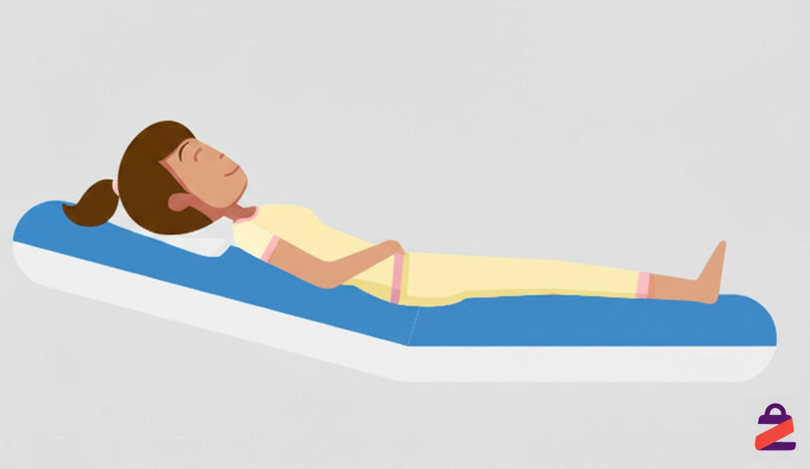 حالت نیمه نشسته برای خوابیدن